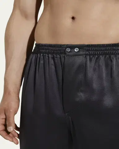 Zimmerli Men's Silk Boxer Shorts | Thumbnail 3