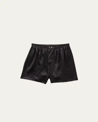 Zimmerli Men's Silk Boxer Shorts | Thumbnail 4