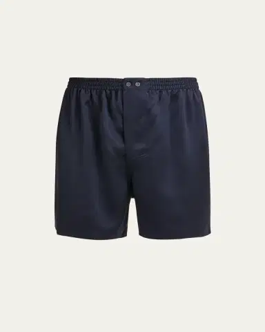 Zimmerli Men's Silk Boxer Shorts | Thumbnail 5