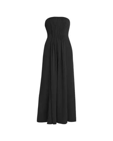 Giorgio Armani Strapless Plisse Gown | Thumbnail 1