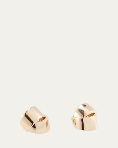 Vhernier 18K Rose Gold Abbracio Clip-On Earrings | Thumbnail 3