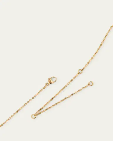 MONICA RICH KOSANN The Finn 18K Gold Locket Necklace | Thumbnail 4