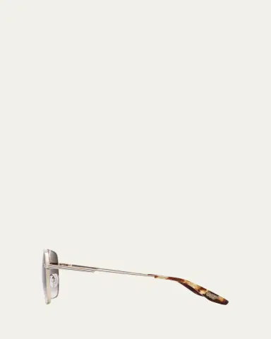 BARTON PERREIRA Men's Royale Titanium Aviator Sunglasses | Thumbnail 6 BARTON PERREIRA Men's Royale Titanium Aviator Sunglasses | Thumbnail 6