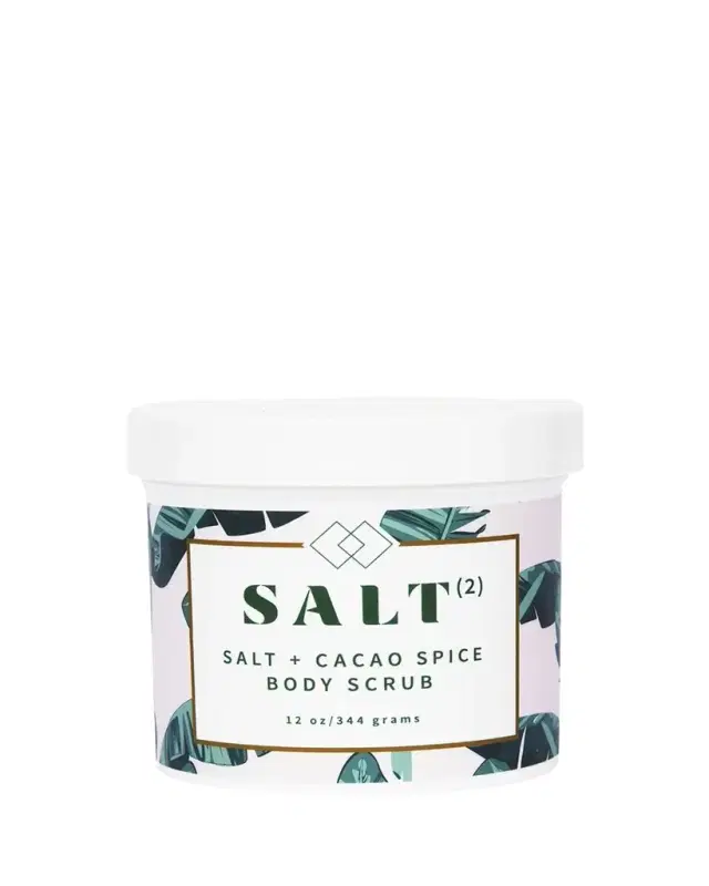 SALT LIVE ENERGIZED Salt and Cacao Spice Body Scrub, 12 oz.