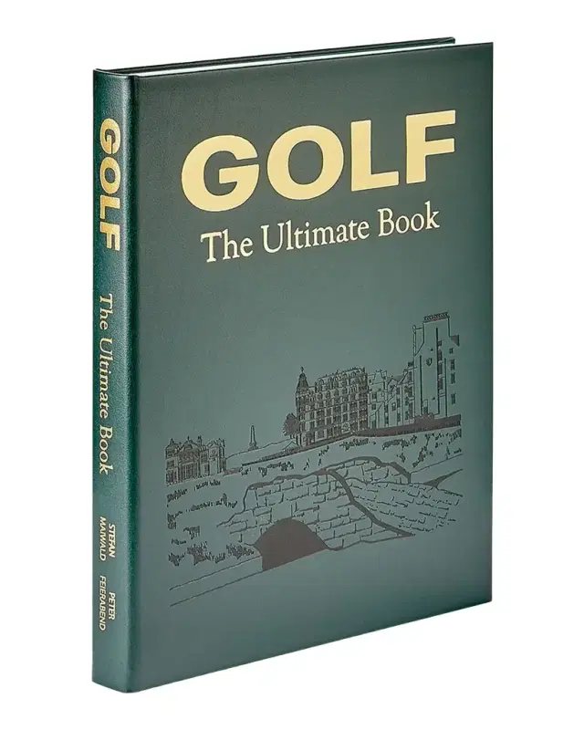 Graphic Image "Ultimate Golf" Personalizable Leather Bound Book