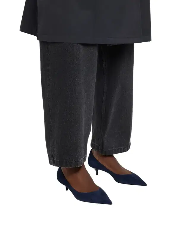 Jimmy Choo Amelia Suede Kitten-Heel Pumps