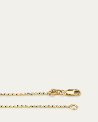 Sydney Evan 14K Yellow Gold Enamel Icon Moroccan Flower Pendant Necklace with Diamonds | Thumbnail 4