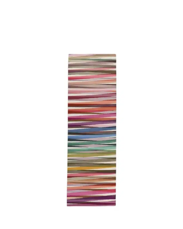 The Rug Company x Paul Smith Overlay Hand-Knotted Runner, 3' x 10'