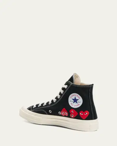 CDG Play x Converse Multi Heart High-Top Sneakers | Thumbnail 4 CDG Play x Converse Multi Heart High-Top Sneakers | Thumbnail 4