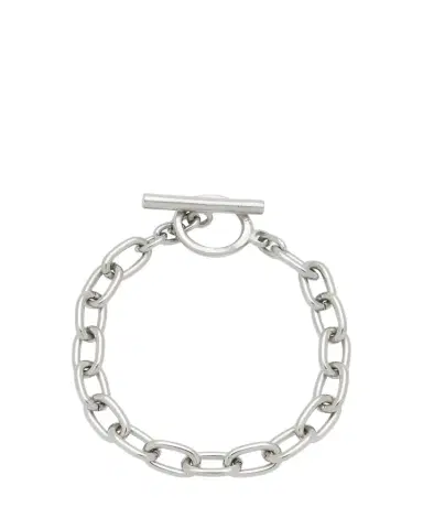 Ben-Amun Silver Imitation Rhodium Electroplated Chain Bracelet | Thumbnail 1