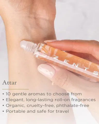 Zents 0.33 oz. Mandarin Attar Rollerball | Thumbnail 2