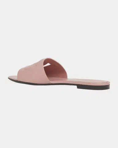 Dolce & Gabbana Cutout DG Flat Slide Sandals | Thumbnail 3