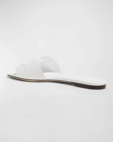 Dolce & Gabbana Cutout DG Flat Slide Sandals | Thumbnail 31