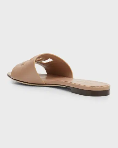 Dolce & Gabbana Cutout DG Flat Slide Sandals | Thumbnail 34