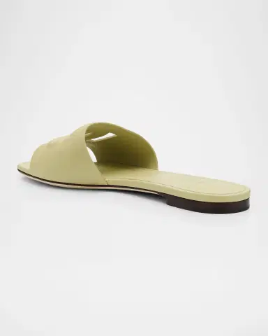 Dolce & Gabbana Cutout DG Flat Slide Sandals | Thumbnail 39