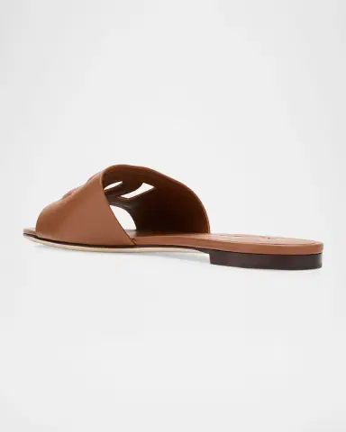Dolce & Gabbana Cutout DG Flat Slide Sandals | Thumbnail 44