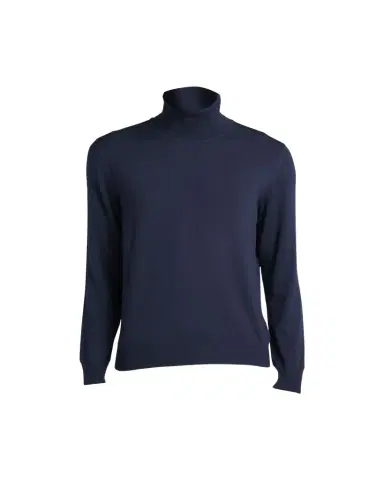 Kiton Men's Wool Knit Turtleneck Sweater | Thumbnail 1