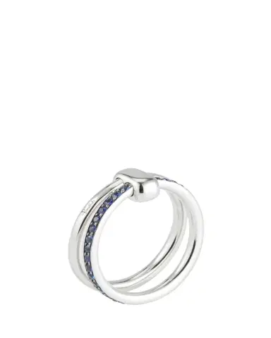 Pomellato Iconica 18k White Gold Sapphire Ring | Thumbnail 1