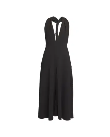 Proenza Schouler Matte Viscose Crepe Twist-Back Maxi Dress | Thumbnail 1 Proenza Schouler Matte Viscose Crepe Twist-Back Maxi Dress | Thumbnail 1