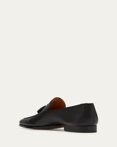Magnanni Men's Seneca Grained Leather Tassel Loafers | Thumbnail 4 Magnanni Men's Seneca Grained Leather Tassel Loafers | Thumbnail 4