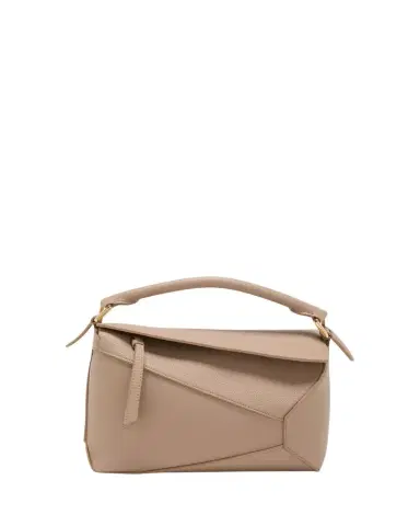 Loewe Puzzle Edge Small Top-Handle Bag in Grained Leather | Thumbnail 1 Loewe Puzzle Edge Small Top-Handle Bag in Grained Leather | Thumbnail 1
