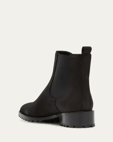 Manolo Blahnik Chelata Suede Chelsea Ankle Booties | Thumbnail 2