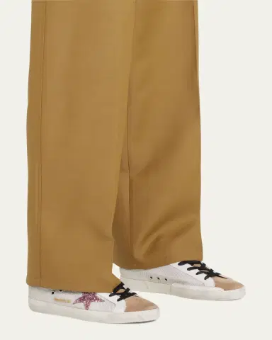 Golden Goose Super-Star Sabot Net Glitter Slide Sneakers | Thumbnail 3 Golden Goose Super-Star Sabot Net Glitter Slide Sneakers | Thumbnail 3
