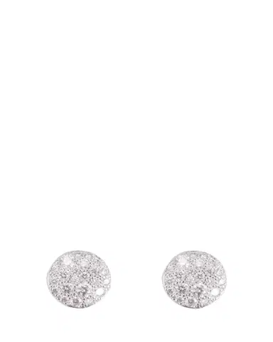 Pomellato 18K Rose Gold Sabbia Stud Earrings with Diamonds | Thumbnail 1