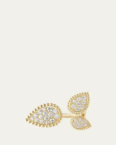 Boucheron Yellow Gold Serpent Boheme Diamond 3-Motif Ring | Thumbnail 3