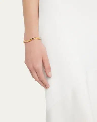 Charlotte Chesnais Wave Bracelet Two-Tone | Thumbnail 4