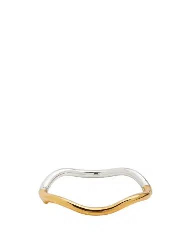 Charlotte Chesnais Wave Bracelet Two-Tone | Thumbnail 1