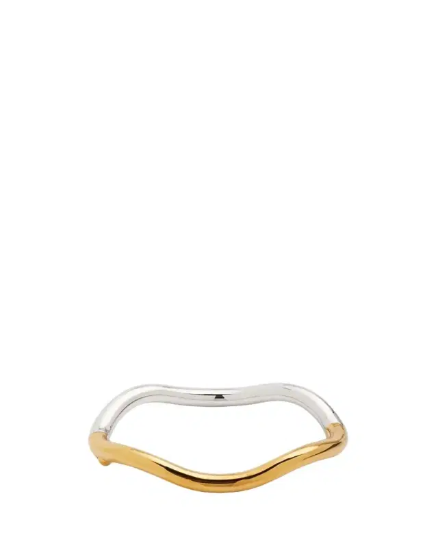 Wave Bracelet Two-Tone
