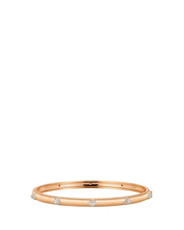 Buccellati Macri Bombé Bangle, Rose Gold, 5mm