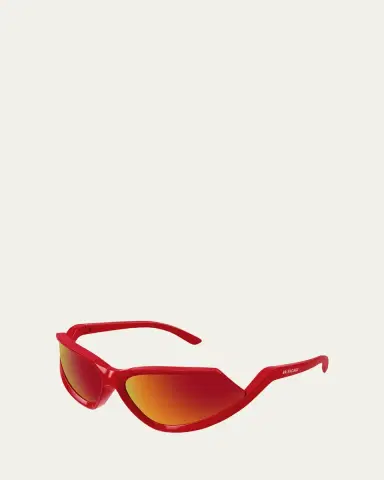 Balenciaga Men's BB0289SM Plastic Wrap Sunglasses | Thumbnail 2 Balenciaga Men's BB0289SM Plastic Wrap Sunglasses | Thumbnail 2