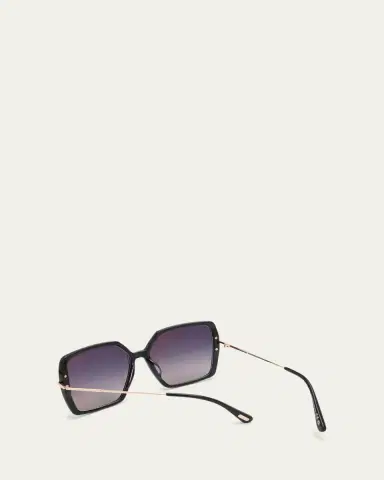 Tom Ford Joanna Mixed-Media Butterfly Sunglasses | Thumbnail 2 Tom Ford Joanna Mixed-Media Butterfly Sunglasses | Thumbnail 2