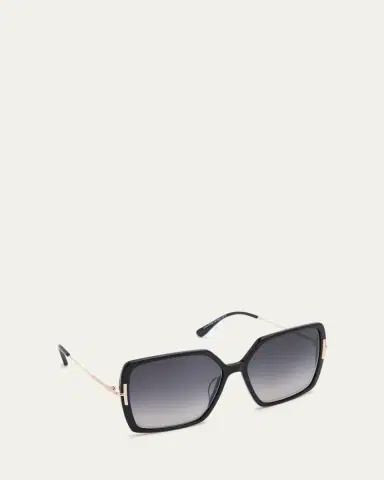 Tom Ford Joanna Mixed-Media Butterfly Sunglasses | Thumbnail 3 Tom Ford Joanna Mixed-Media Butterfly Sunglasses | Thumbnail 3