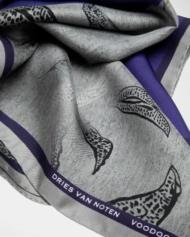 Dries Van Noten Voodoo Chile Silk Foulard | Thumbnail 2 Dries Van Noten Voodoo Chile Silk Foulard | Thumbnail 2