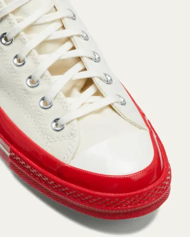 CDG Play x Converse Red Sole Canvas Low-Top Sneakers | Thumbnail 4 CDG Play x Converse Red Sole Canvas Low-Top Sneakers | Thumbnail 4