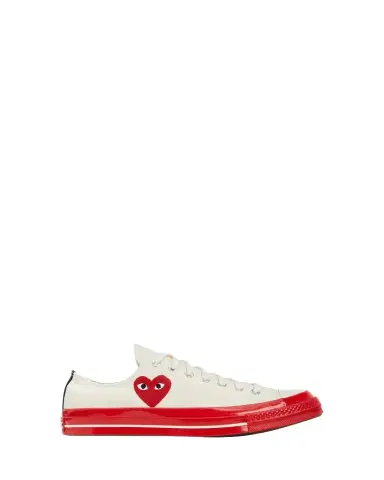 CDG Play x Converse Red Sole Canvas Low-Top Sneakers | Thumbnail 1 CDG Play x Converse Red Sole Canvas Low-Top Sneakers | Thumbnail 1