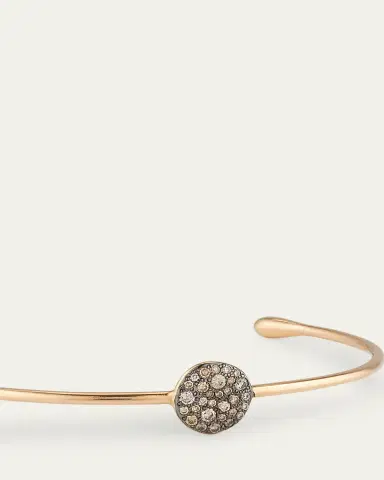 Pomellato Sabbia Brown Diamond Station Bracelet in 18K | Thumbnail 3