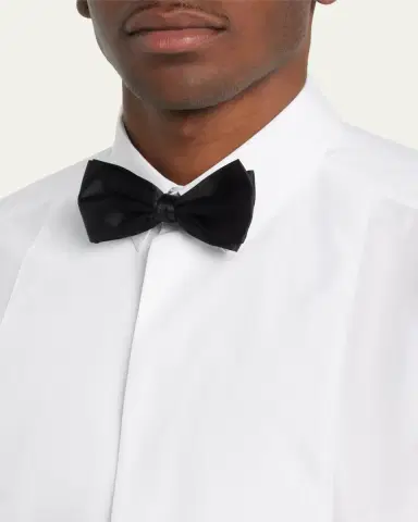 Dolce & Gabbana Men's Bib-Front Tuxedo Shirt | Thumbnail 5