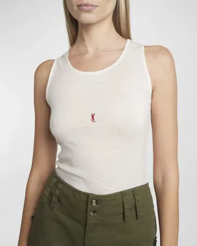 Saint Laurent Undershirt Tank Top | Thumbnail 9