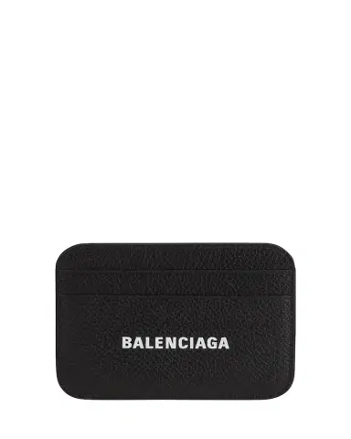Balenciaga Cash Card Holder - Grained Calf | Thumbnail 1