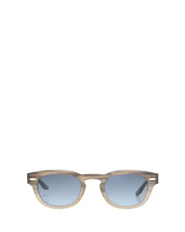 Men's Demarco Keyhole-Bridge Acetate Rectangle Sunglasses
