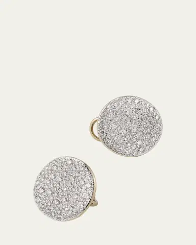 Pomellato Sabbia 18k White Gold and Diamond Earrings | Thumbnail 3