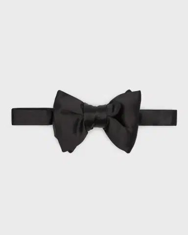 TOM FORD Men's Pre-Tied Silk Bow Tie | Thumbnail 2
