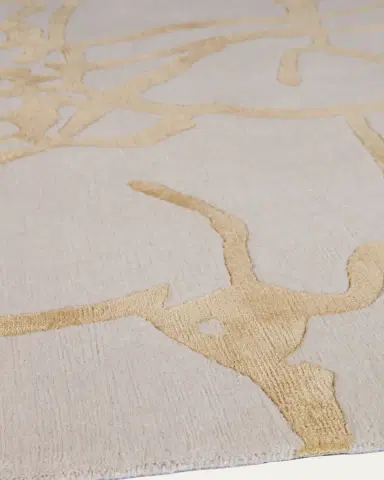 The Rug Company x Kelly Wearstler Tracery Gold Hand-Knotted Rug, 8' x 10' | Thumbnail 4 The Rug Company x Kelly Wearstler Tracery Gold Hand-Knotted Rug, 8' x 10' | Thumbnail 4