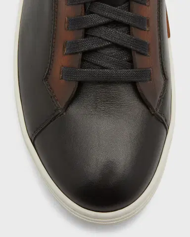 Magnanni Men's Amadeo Bicolor Leather Low-Top Sneakers | Thumbnail 4 Magnanni Men's Amadeo Bicolor Leather Low-Top Sneakers | Thumbnail 4