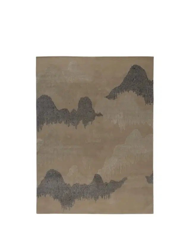 Cascadia Fawn Hand-Knotted Rug, 6' x 9'