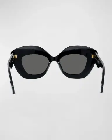 Loewe Anagram Acetate Butterfly Sunglasses | Thumbnail 4 Loewe Anagram Acetate Butterfly Sunglasses | Thumbnail 4